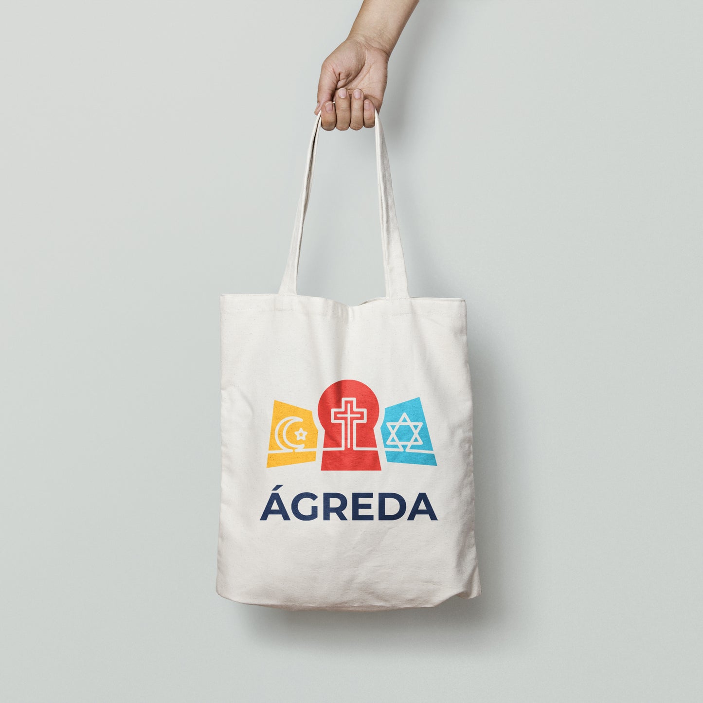 ToteBag agreda Ama Tu Pueblo