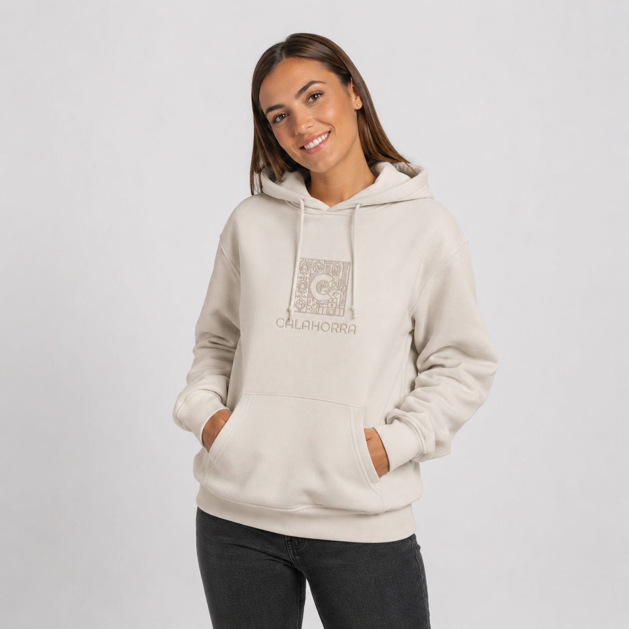 Sudadera bordada Calahorra Ama Tu Pueblo