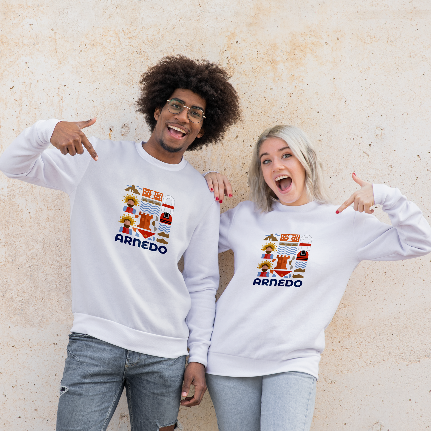 Sudadera Unisex Arnedo - Gráfica Brocos Shop