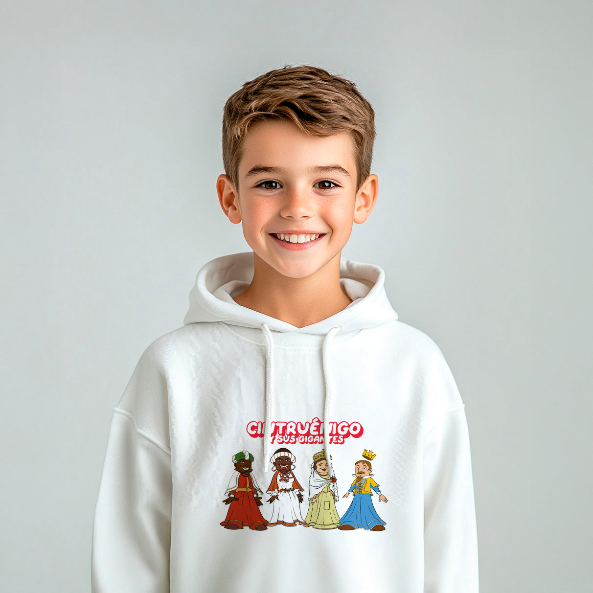 Sudadera niño/a con capucha Cintruénigo Ama Tu Pueblo