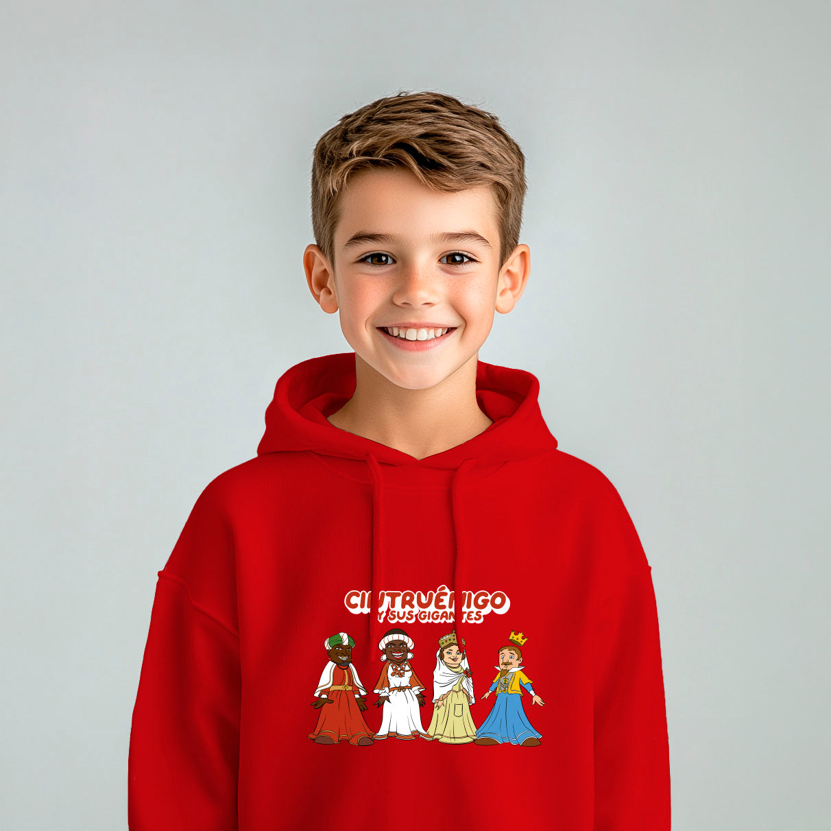 Sudadera niño/a con capucha Cintruénigo Ama Tu Pueblo
