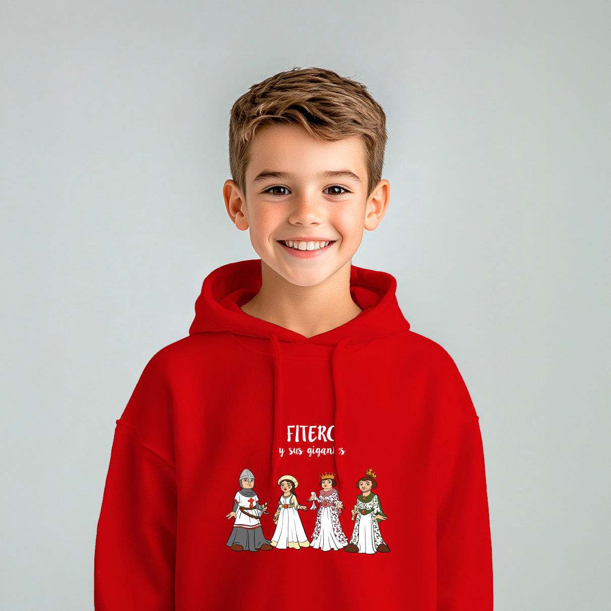 Sudadera niño/a con capucha Fitero Ama Tu Pueblo