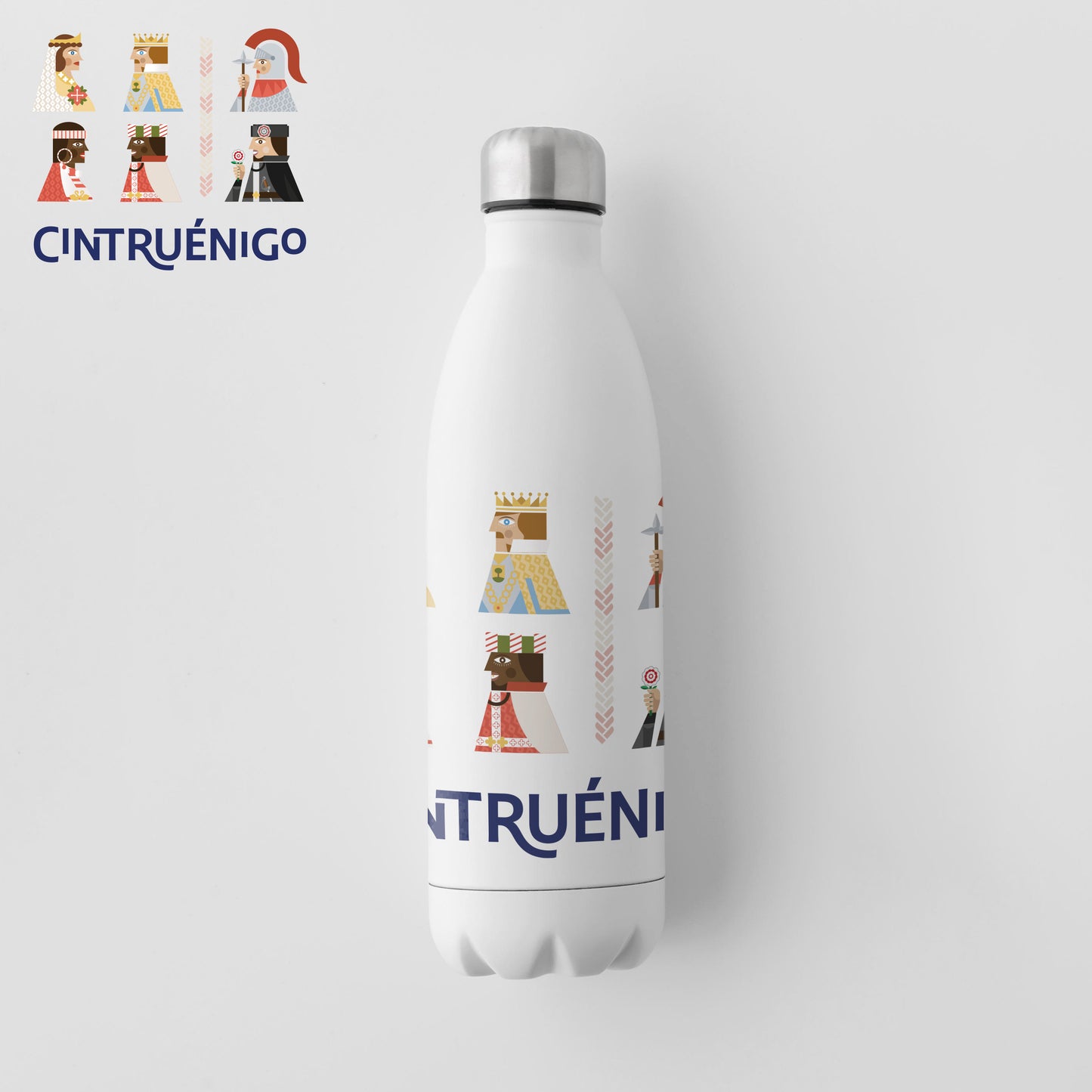 Botellín Cintruénigo cultural Gráfica Brocos