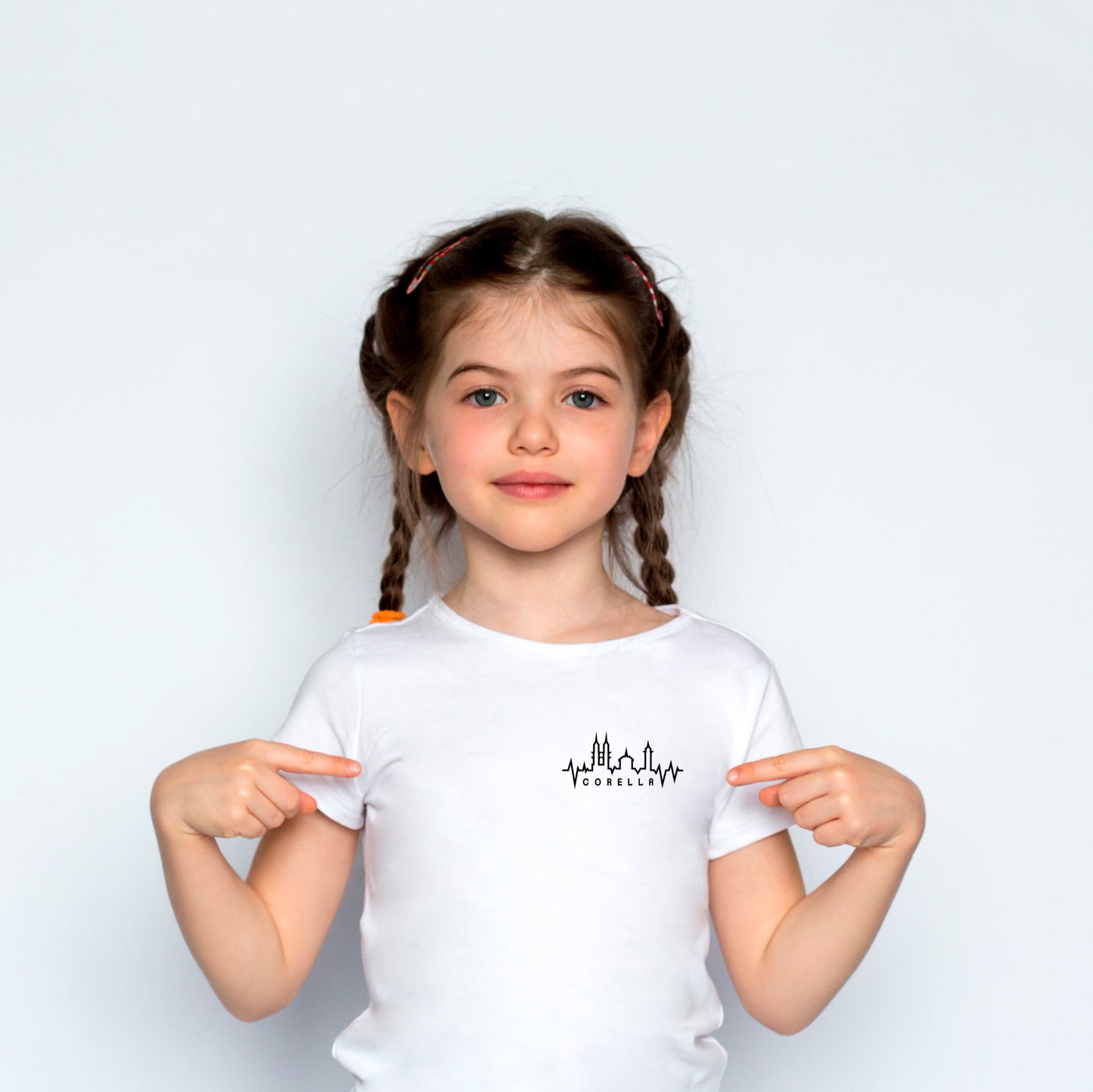 Camiseta Niño/Niña Corella skyline Gráfica Brocos