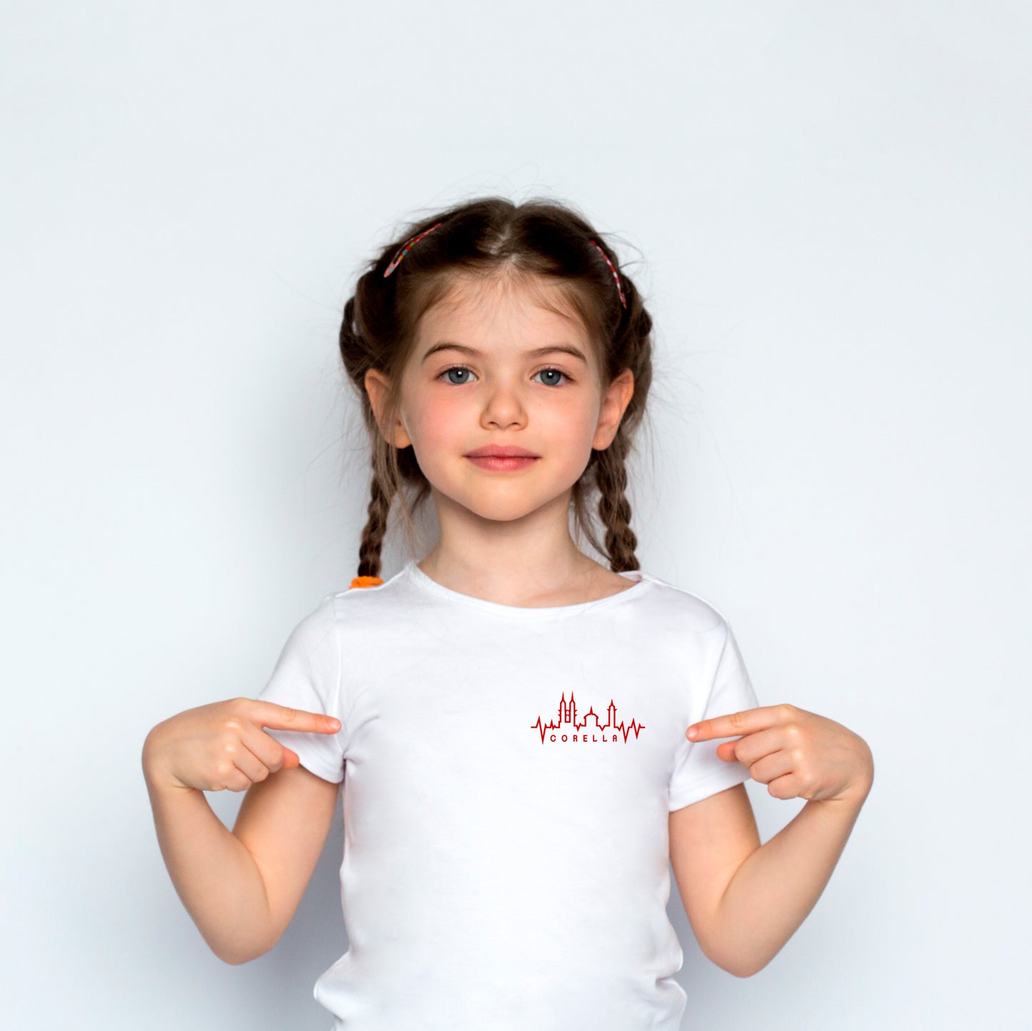 Camiseta Niño/Niña Corella skyline Gráfica Brocos