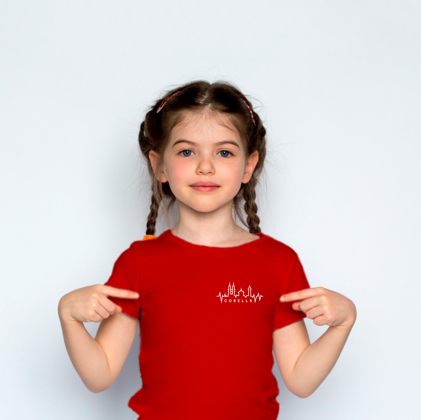 Camiseta Niño/Niña Corella skyline Gráfica Brocos