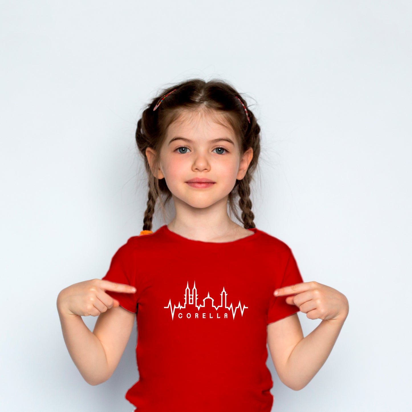 Camiseta Niño/Niña Corella skyline Gráfica Brocos