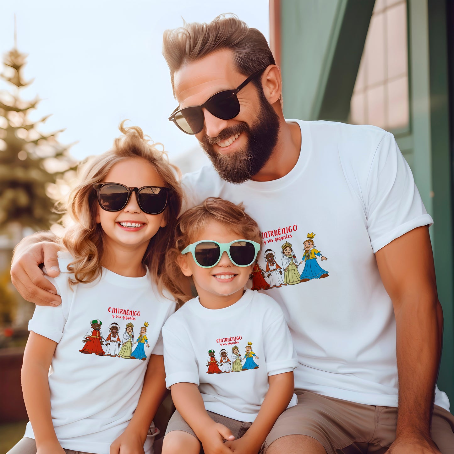 Camiseta Unisex gigantes Cintruénigo Gráfica Brocos