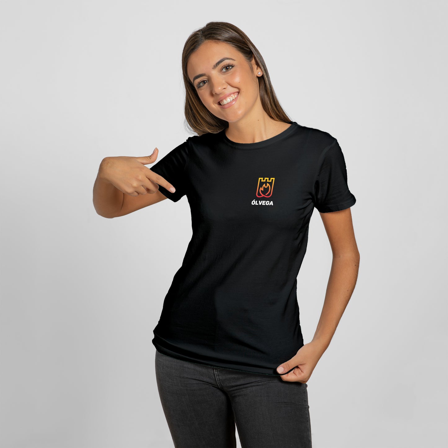Camiseta Mujer Ólvega Gráfica Brocos