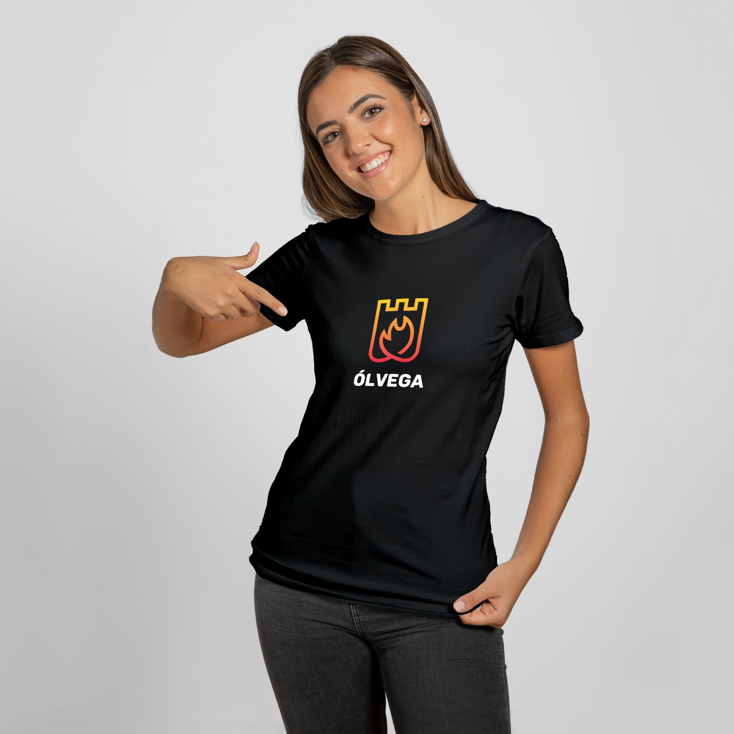 Camiseta Mujer Ólvega Gráfica Brocos