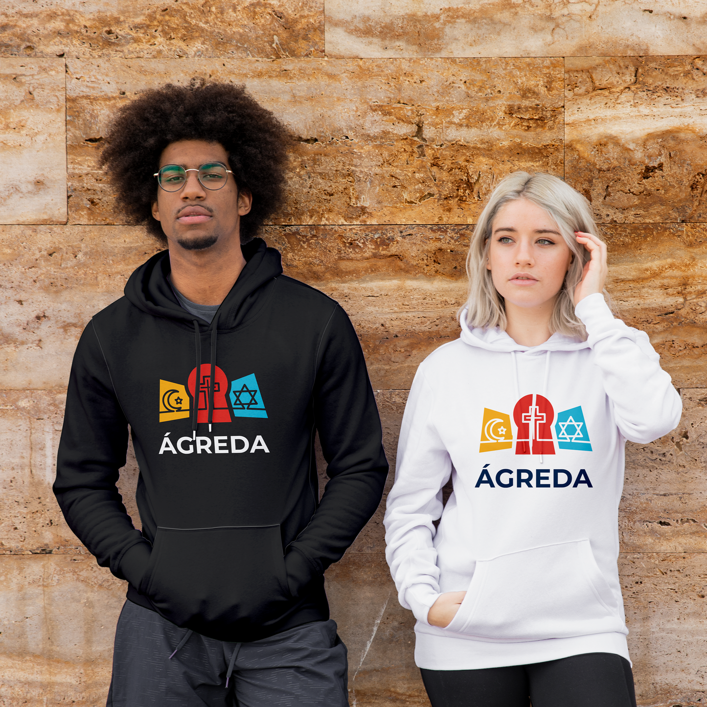 Hoodie Unisex Ágreda - Gráfica Brocos Shop