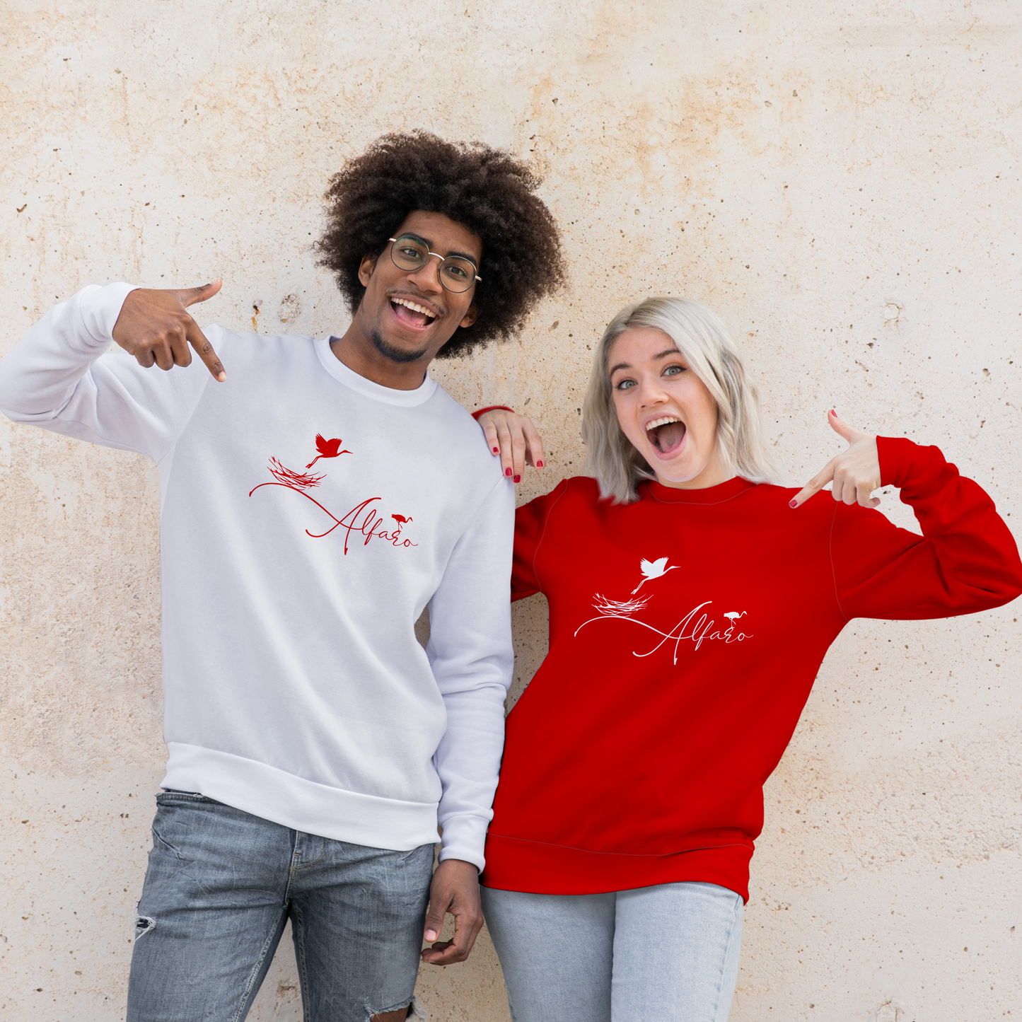 Sudadera Unisex Alfaro - Gráfica Brocos Shop