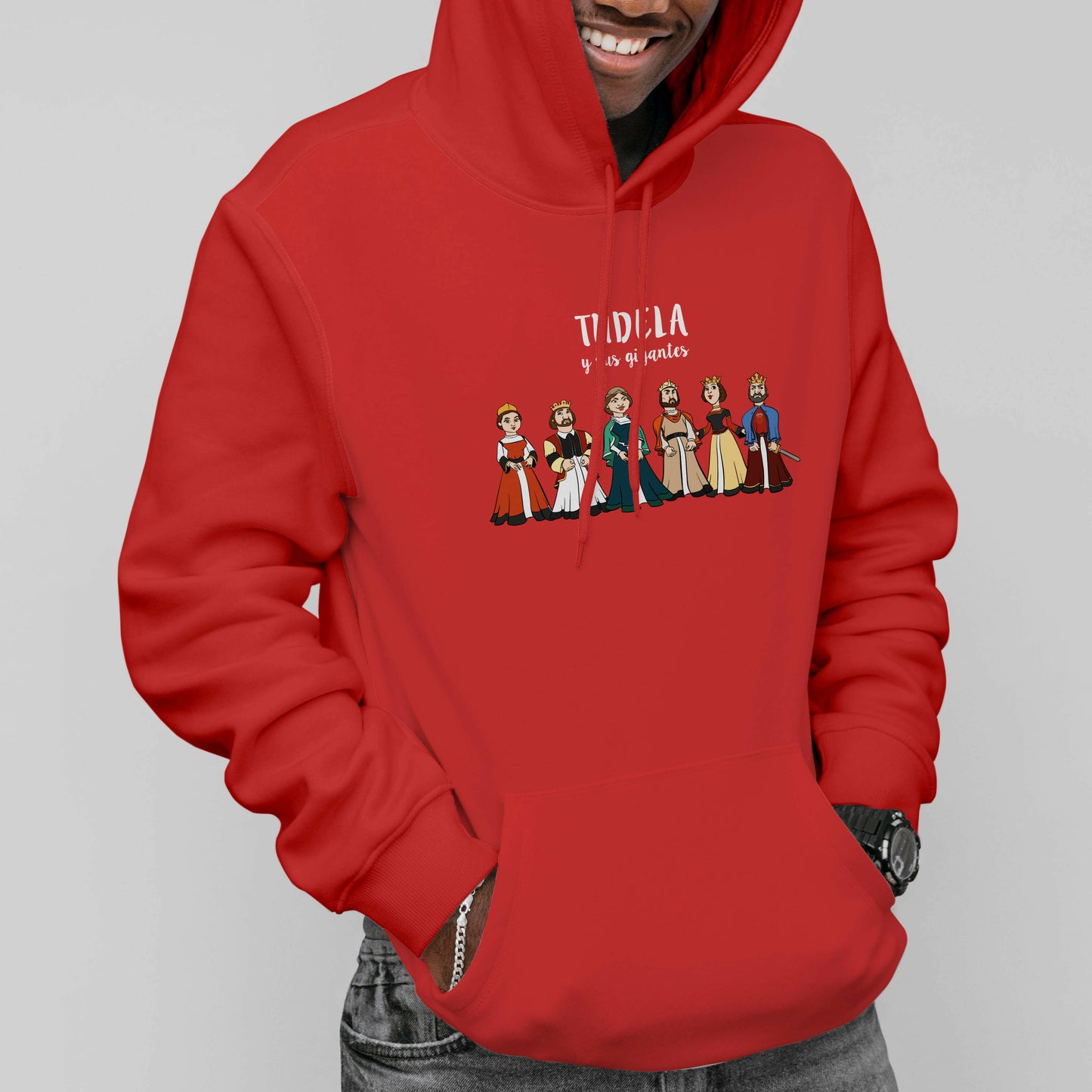 Hoodie Gigantes Tudela - Gráfica Brocos Shop