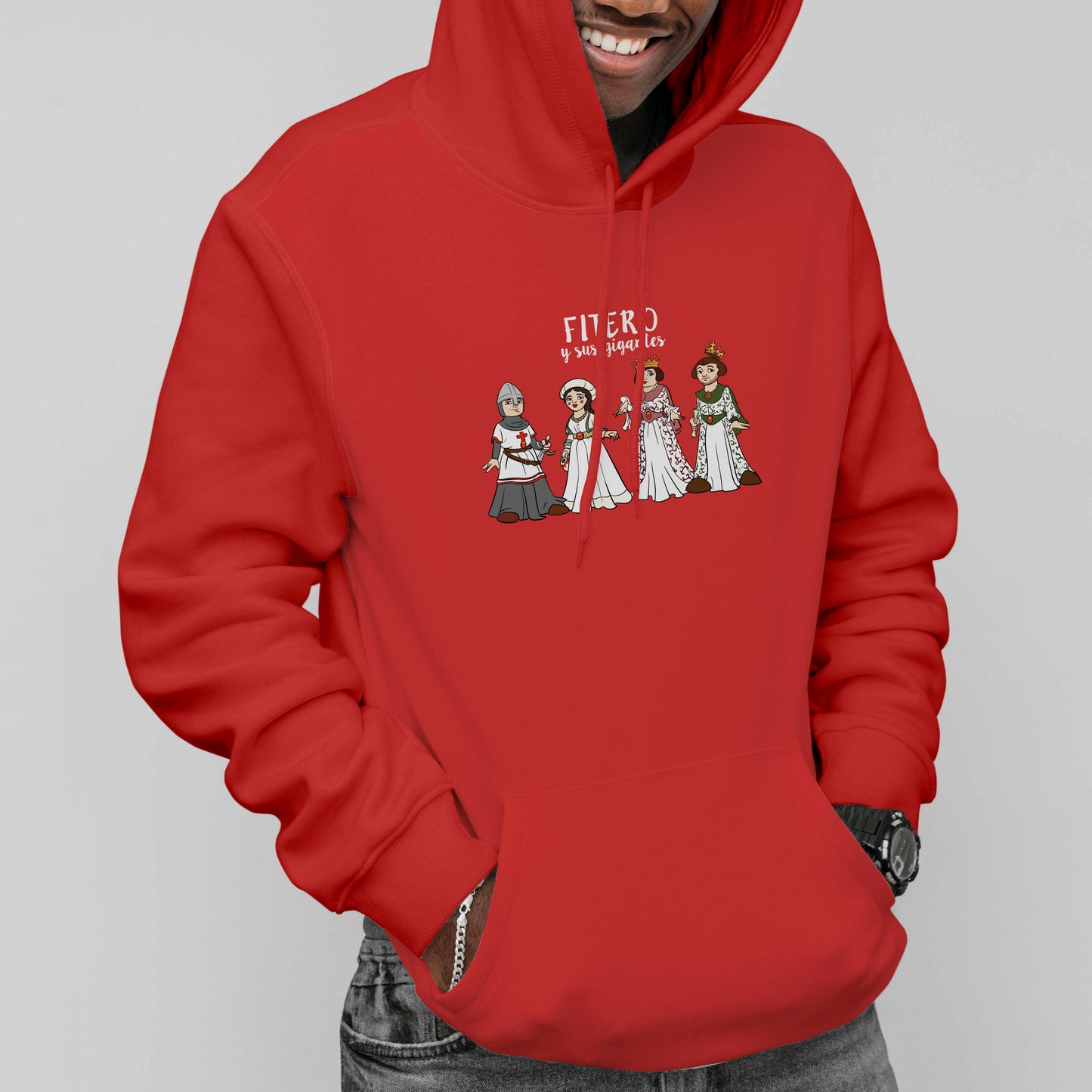 Hoodie Gigantes Fitero - Gráfica Brocos Shop