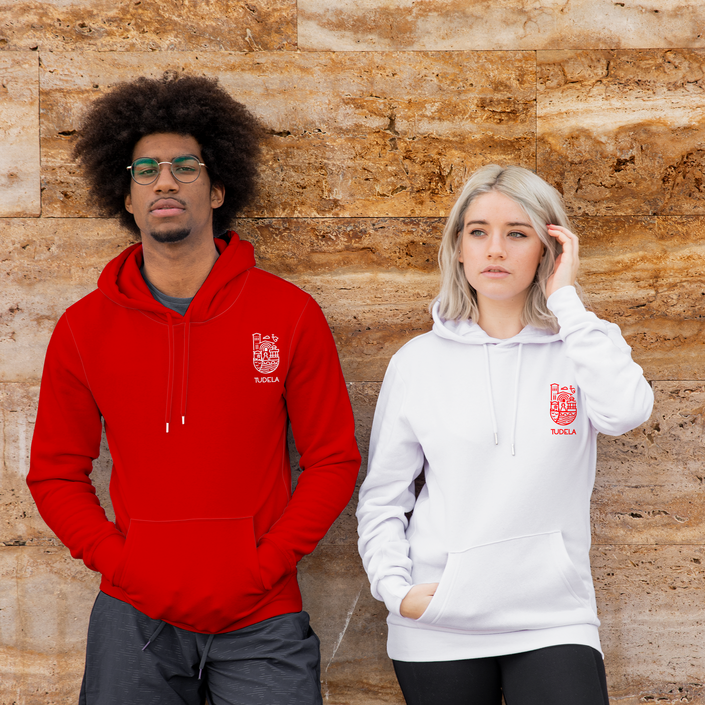 Hoodie Unisex Tudela - Gráfica Brocos Shop