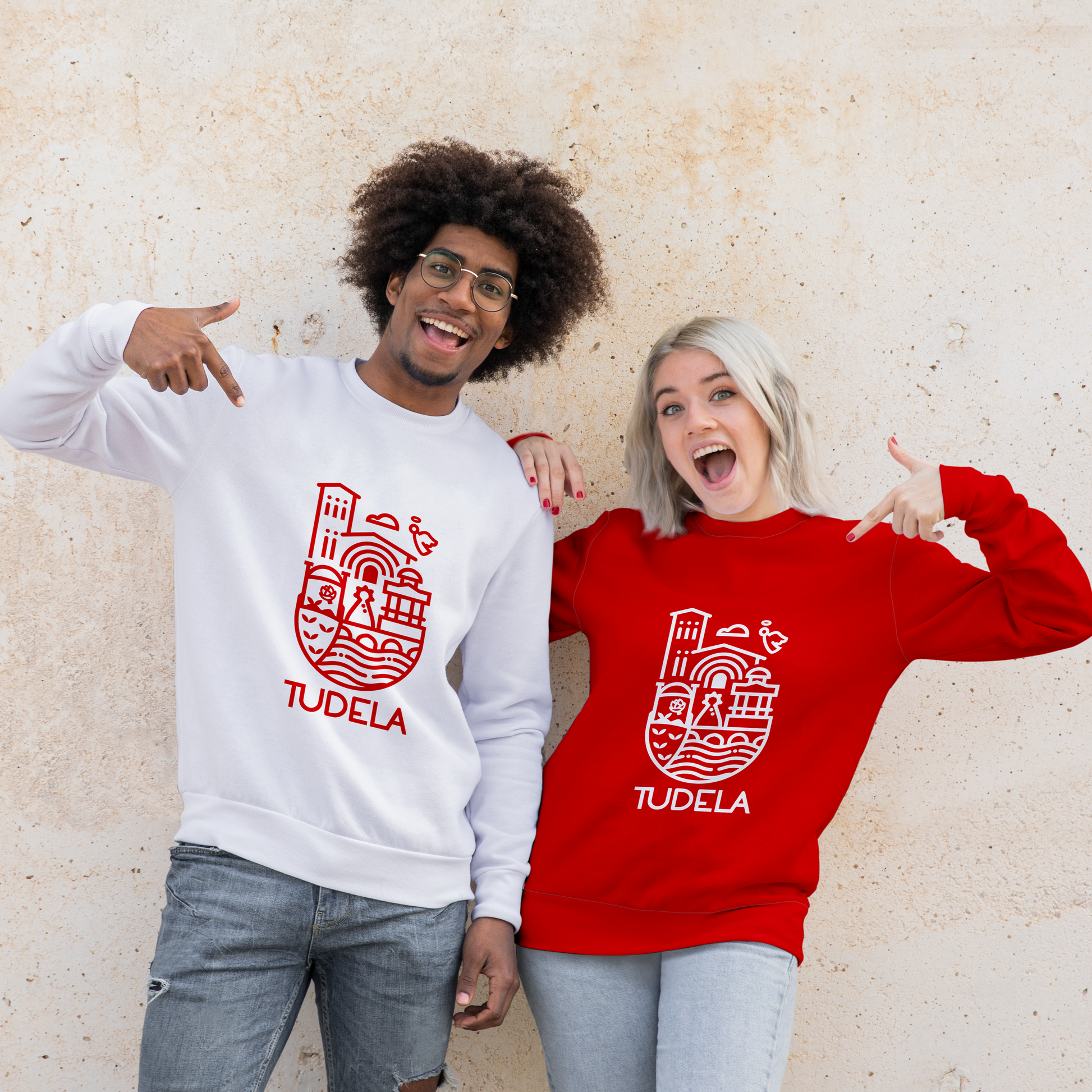 Sudadera Unisex Tudela - Gráfica Brocos Shop