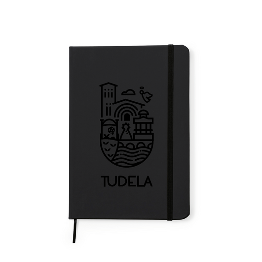 Bloc de notas negro mate de Tudela Gráfica Brocos