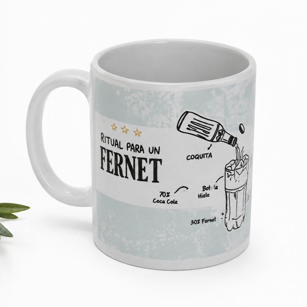 Taza Fernet Ama Tu Pueblo