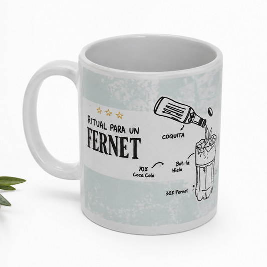 Taza Fernet Ama Tu Pueblo