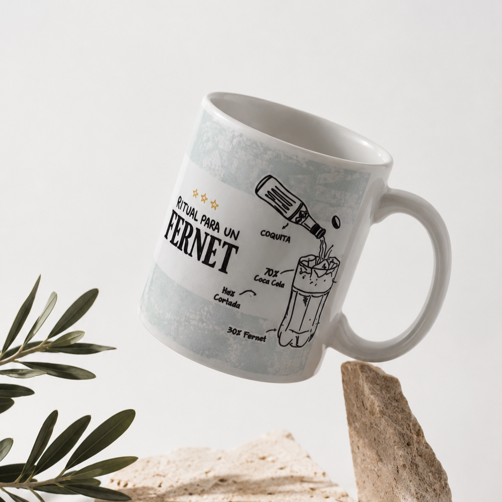 Taza Fernet Ama Tu Pueblo