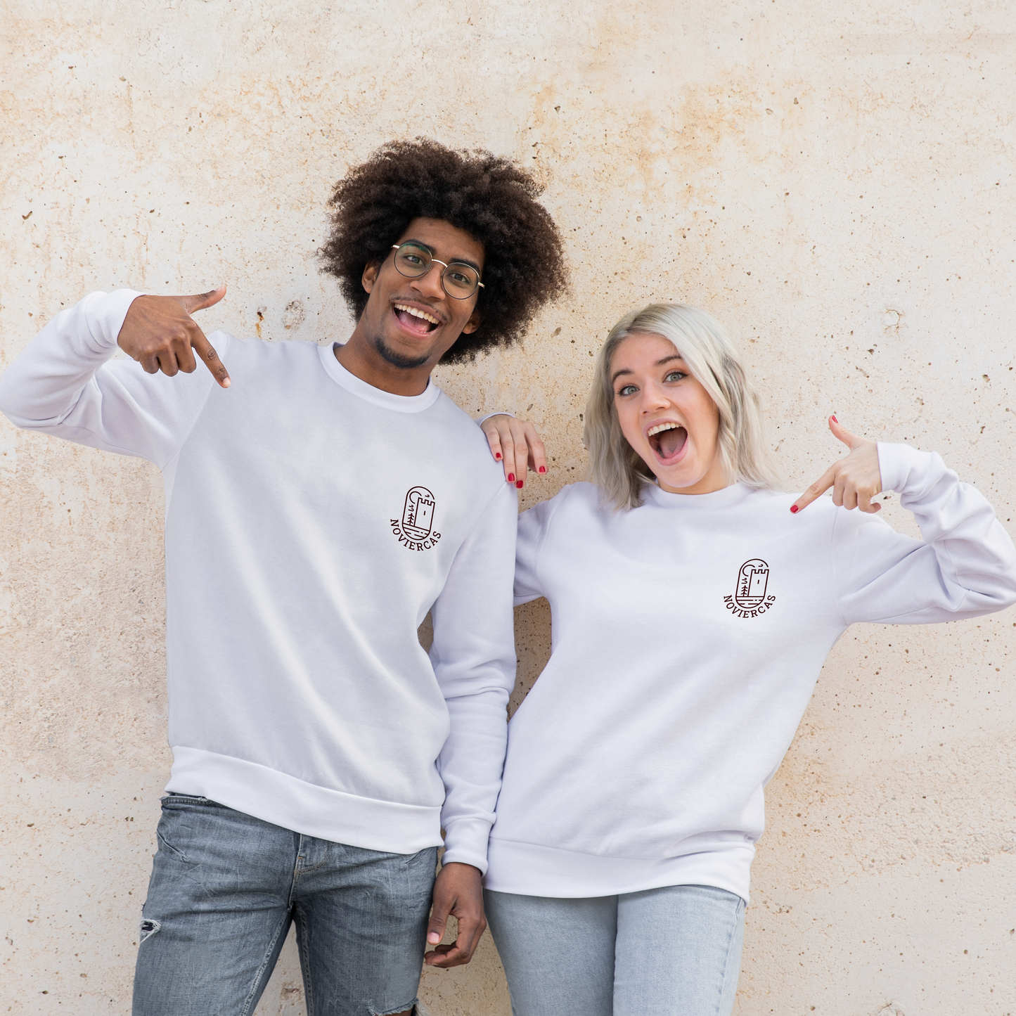 Sudadera Unisex Noviercas - Gráfica Brocos Shop