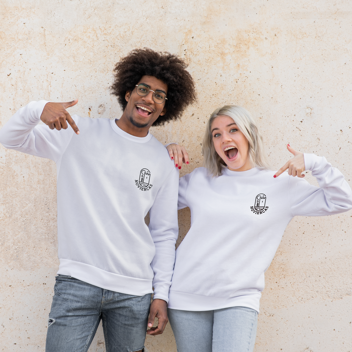 Sudadera Unisex Noviercas - Gráfica Brocos Shop