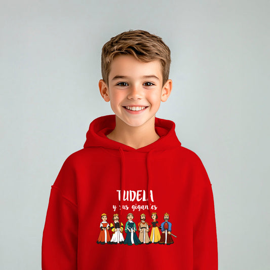 Sudadera niño/a con capucha Corella Ama Tu Pueblo