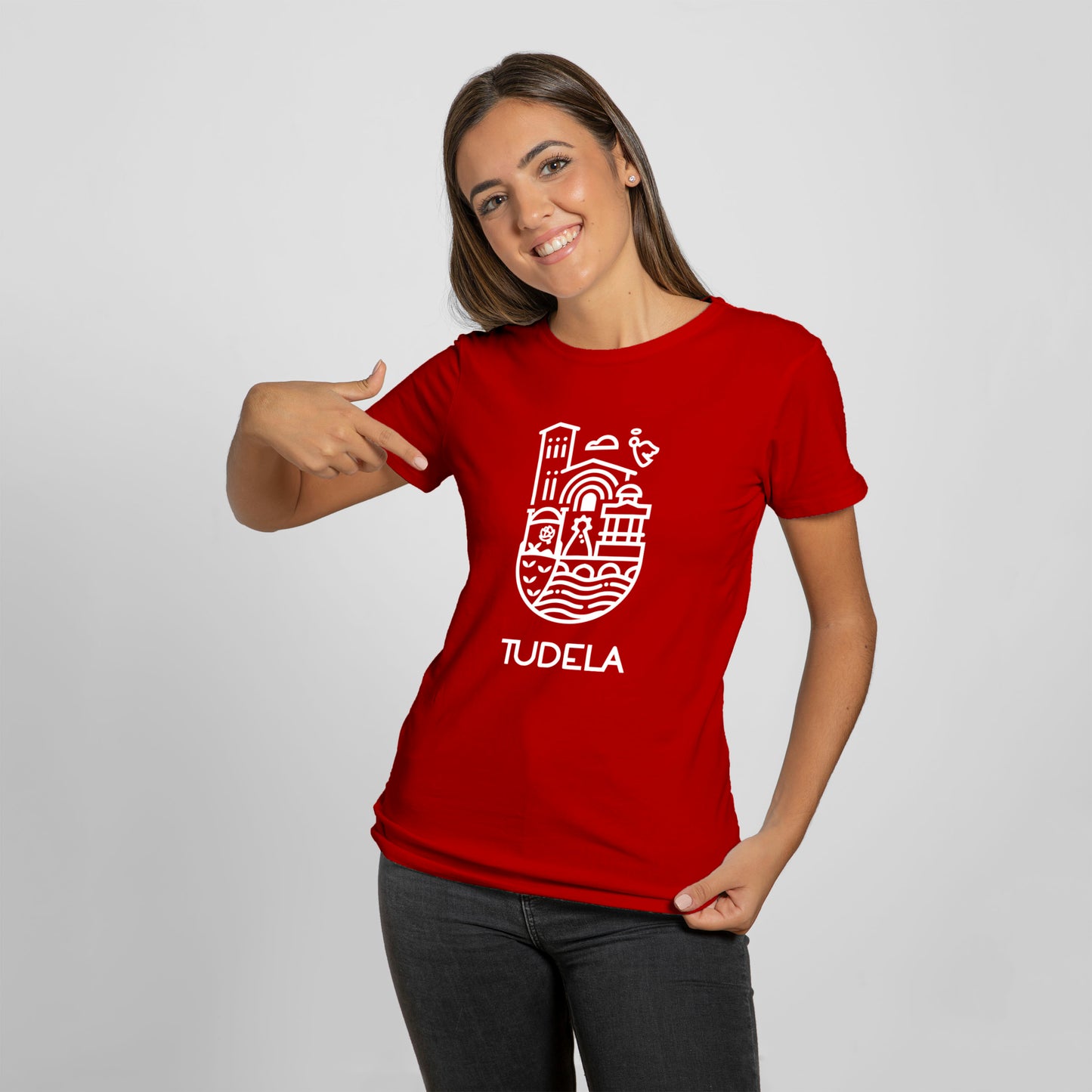 Camiseta Mujer Tudela Gráfica Brocos