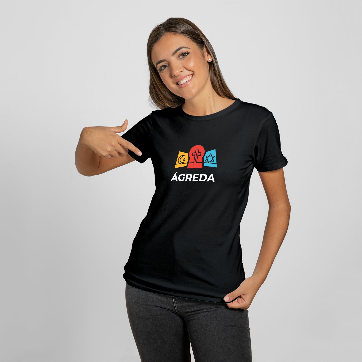 Camiseta Mujer Ágreda Gráfica Brocos