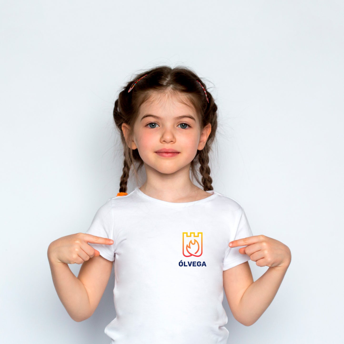 Camiseta Niño/Niña Ólvega Gráfica Brocos