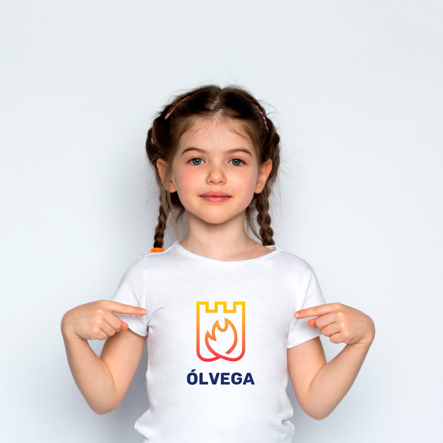 Camiseta Niño/Niña Ólvega Gráfica Brocos