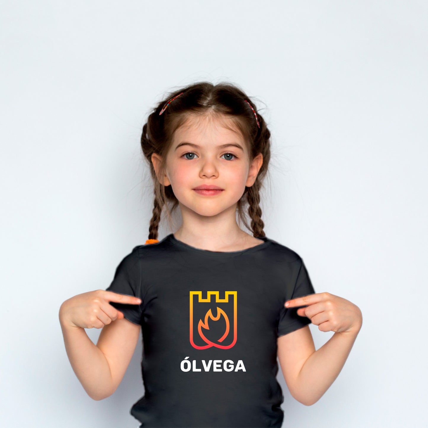 Camiseta Niño/Niña Ólvega Gráfica Brocos