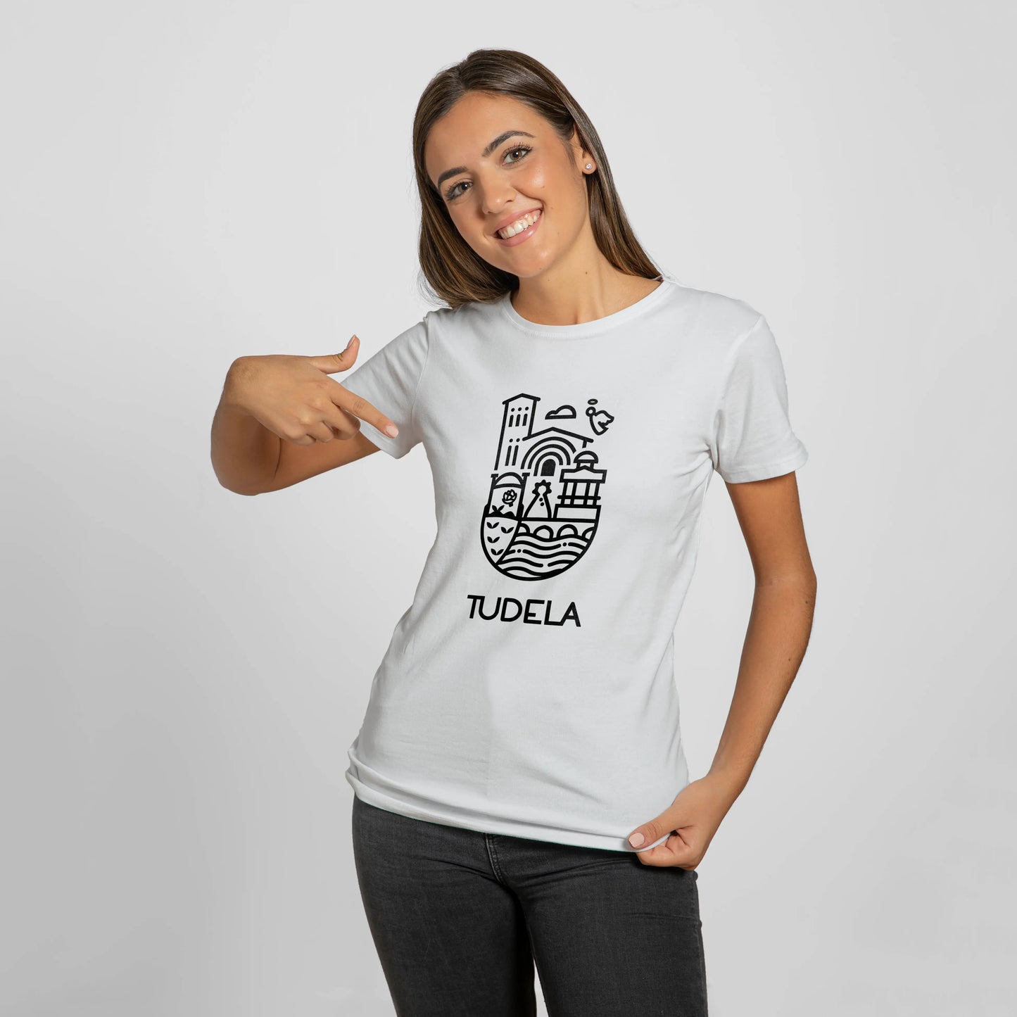 Camiseta mujer Tudela - Gráfica Brocos Shop