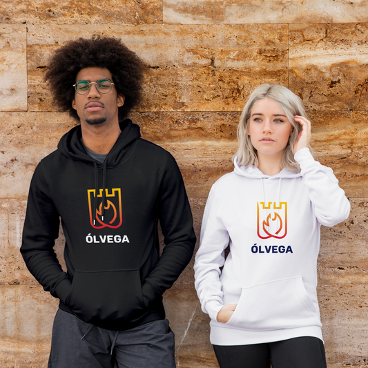 Hoodie Unisex Ólvega Gráfica Brocos