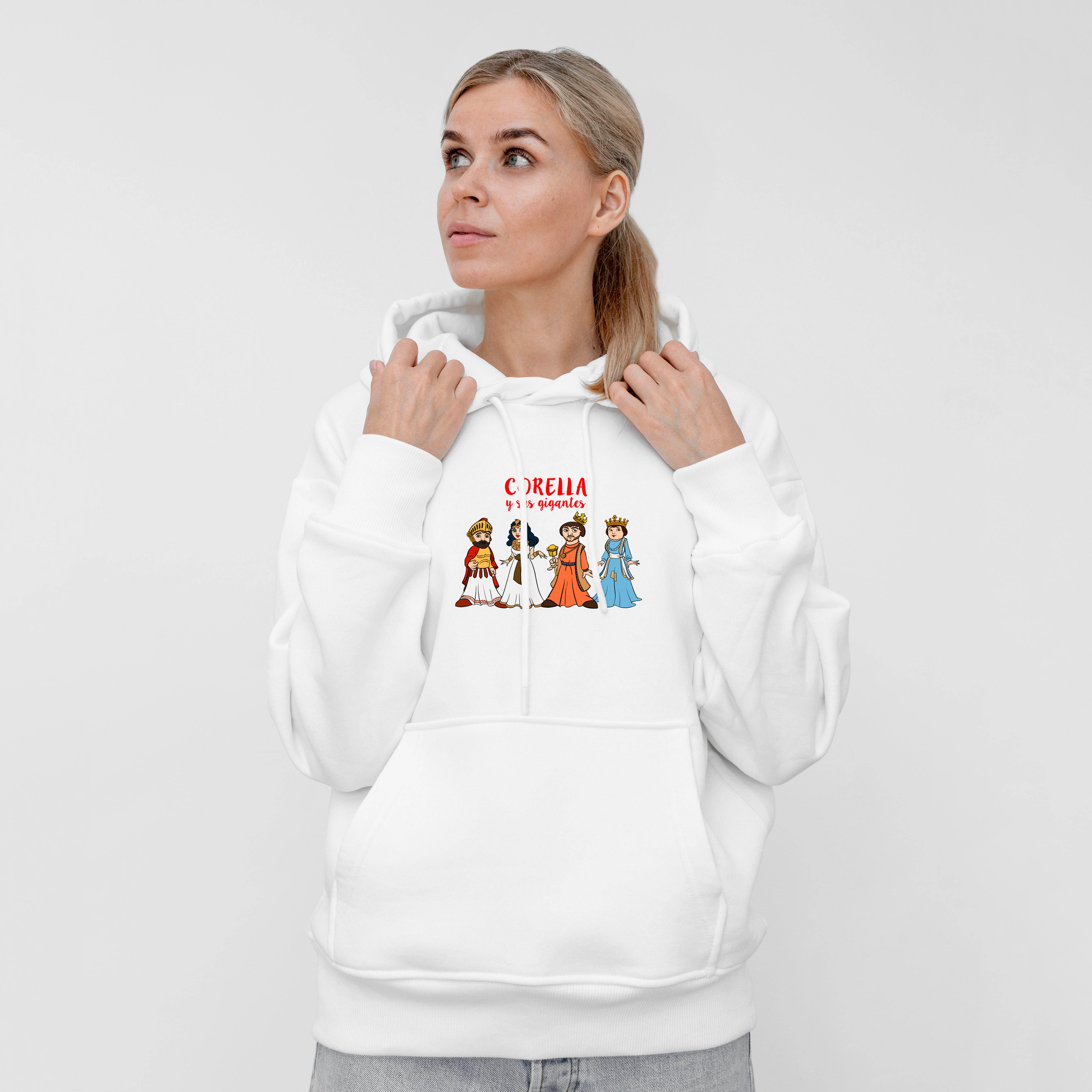 Hoodie Gigantes Corella - Gráfica Brocos Shop