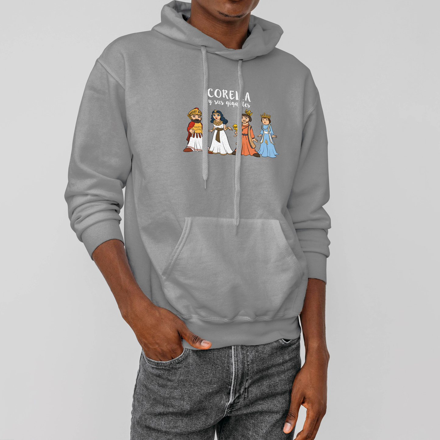 Hoodie Gigantes Corella - Gráfica Brocos Shop